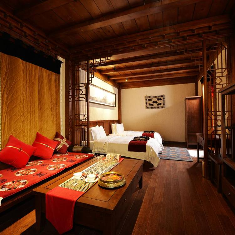 迪庆桑珠藏文化·雪域雅致双床房